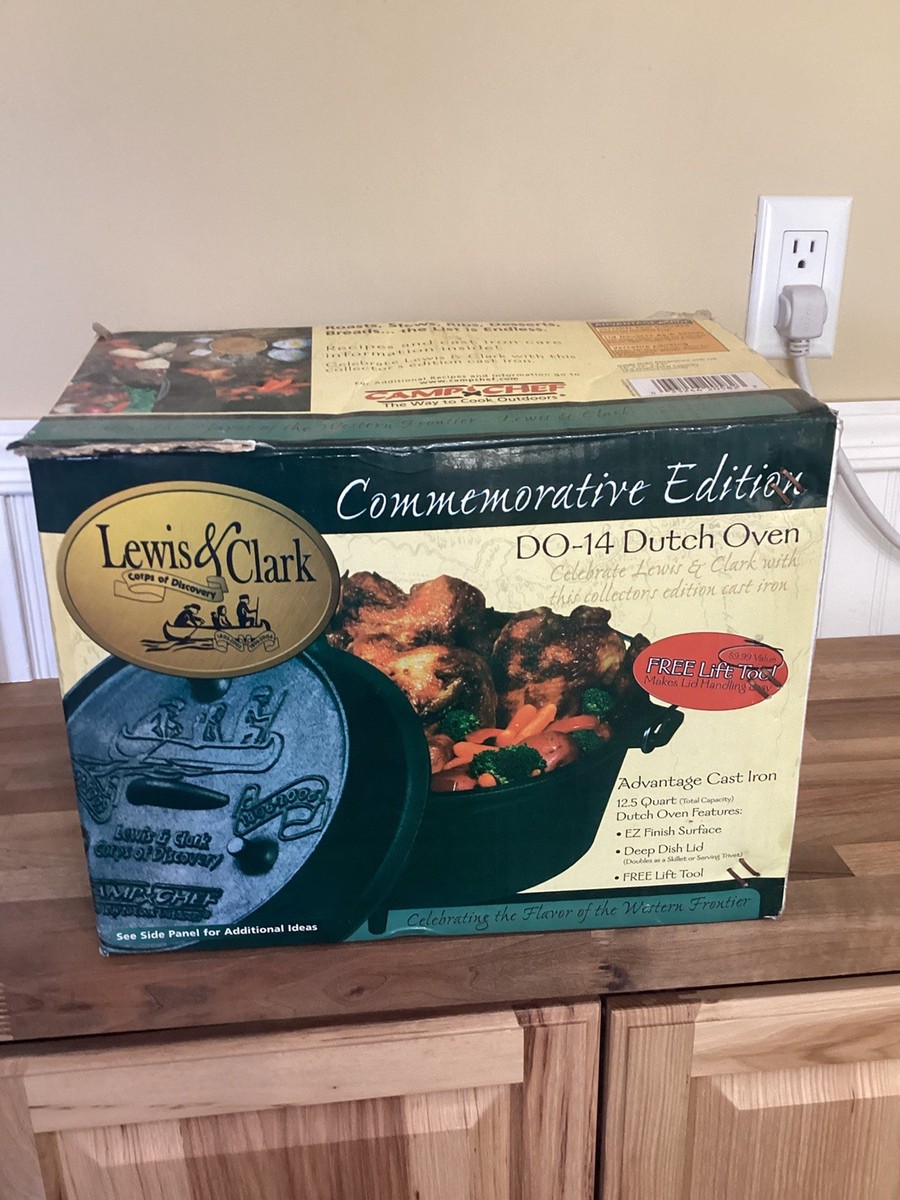 Camp Chef Lewis & Clark DO-14 Commemorative Edition 12.5 Qt. Dutch