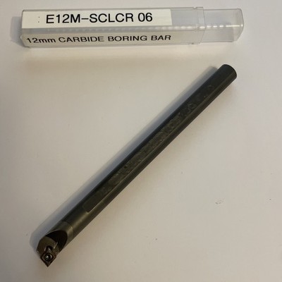 12mm HARTMETALL BOHRSTANGE E12M-SCLCR06 für CCMT 06 Durchgang Kühlmittel 20% MwSt Rechnung