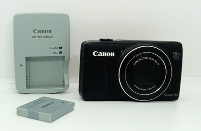 [Near Mint/charge] CanonPower Shot SX600 HS 16mp 18x Optical Zoom Black Japan