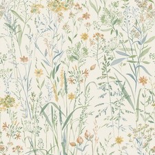 Floral Colorfull Wallpaper Grandeco Summer Meadow Sage Paste The Paper Botanical