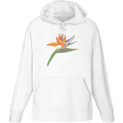 Hoodie / Kapuzenpullover ''Paradiesvogel Tropical Flower'' für Erwachsene (HO050934)