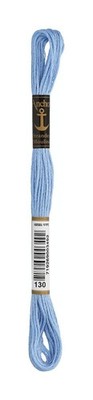 Anchor Cotton Threads for Embroidery Shade 130 Cobalt Blue Medium Light