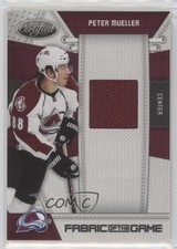 2010-11 Certified Fabric of the Game 202/250 Peter Mueller #PEM 2d8