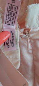 AGENT PROVOCATEUR RARE SEXY 90% PEACH SILK JILLY SLIP SIZE 34B BNWT NO SUSPENDER