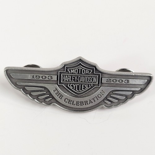 Harley-Davidson 100th Anniversary Pin 1903-2003 Limited Edition Milwaukee USA