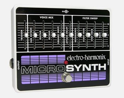 Electro-Harmonix Microsynth Analog Guitar Synthesizer Pedal