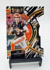 Joe Burrow [Zebra Prizm Die Cut] #46 Prices | 2020 Panini Select