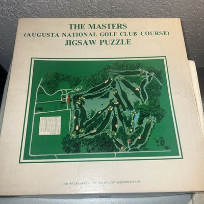 THE MASTERS ( AUGUSTA NATIONAL GOLF CLUB COURSE ) JIGSAW PUZZLE