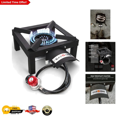 #ad High Pressure Propane Burner – Perfect for Camping Tailgating amp; Seafood Boils $55.21