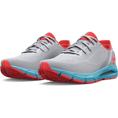 Under Armour 3024906 Women's UA HOVR Sonic 5 Running Shoes, Halo Gray, Size 8