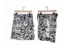 US Army Official Digital Camo Shorts in Gray and Black Size M