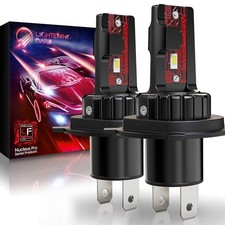 H4 Light Bulb, H4/9003 Fog Bulbs 6500K Xenon White Extremely Bright H4/9003/HB2