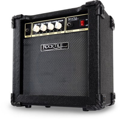 Super Bassverstärker im Combo-Format mit 15 Watt Leistung und Kopfhöreranschluss