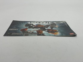 Lego Bionicle Phantoka Pohatu 8687 Instructions Manual Only