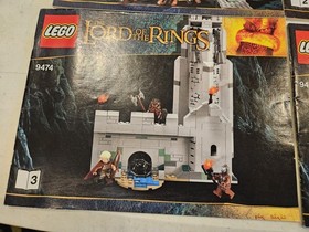 LEGO The Lord of the Rings : The Battle Of Helm's Deep (9474) Instructions Only