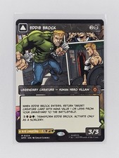 Magic the Gathering: Eddie Brock Venom 0224 Borderless Marvel's Spider-Man NM