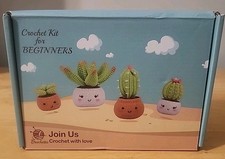 Crochetta Crochet Kit For Beginners Crochet Plants Family NIOB READ