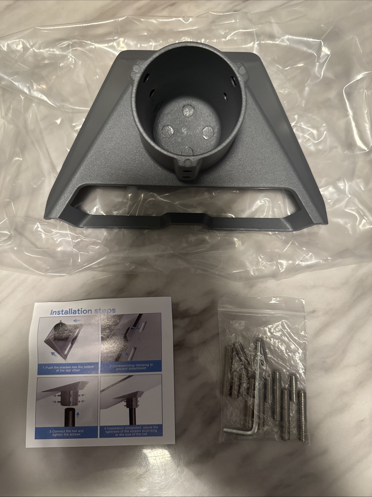 Starlink Gen 3 Mount Pipe Adapter, Starlink V3 Roof Mount, Starlink Gen 3 Pole