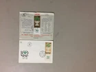 Two '50 Israel fdc with same stamp diff picture