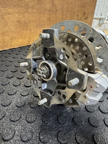 03-08 Suzuki Ltz 400 Front End A Arms Hubs Spindles - Picture 2 of 12