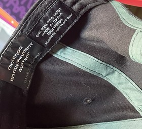 Nintendo Unisex Red Black Video Game Controller NES Official Snapback Gamer Hat