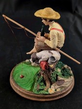 Vintage Norman Rockwell Figurine, Bark If They Bite, Rockwell's Beat Friends