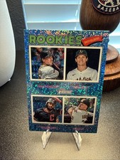 2026 Topps Heritage #379 English/Thomas/Valera/Robertson Light Blue Sparkle RC