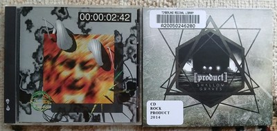 Lot of 2 Industrial EBM CDs [product] Shallow Graves, Front 242 Up Evil - Good