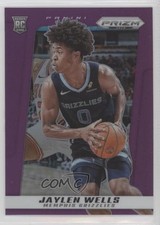 2024-25 Panini Prizm Deca Purple Prizm 15/99 Jaylen Wells #21 1jn8