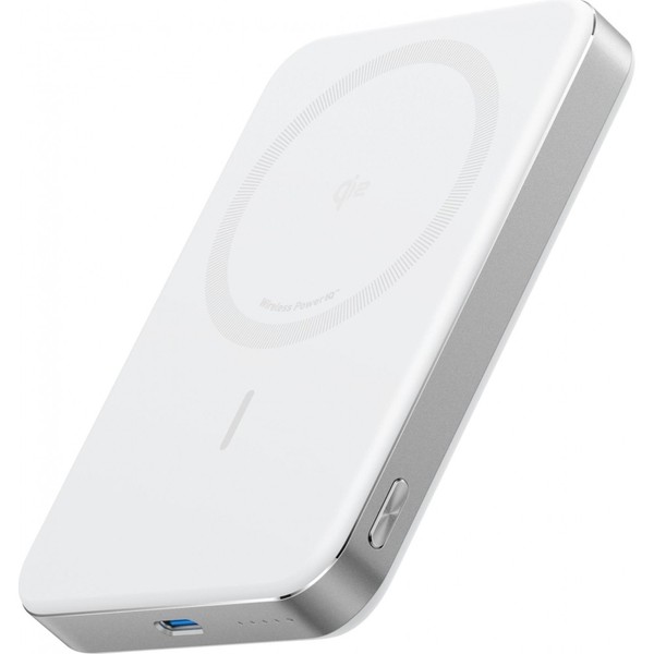 Anker A1664H21 Maggo Powerbank 10.000Mah, Slim, Wireless, Weiß-image