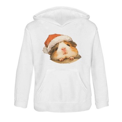 Kinder Hoodie ''Süßer Weihnachtshamster schaut auf'' (KO059143)