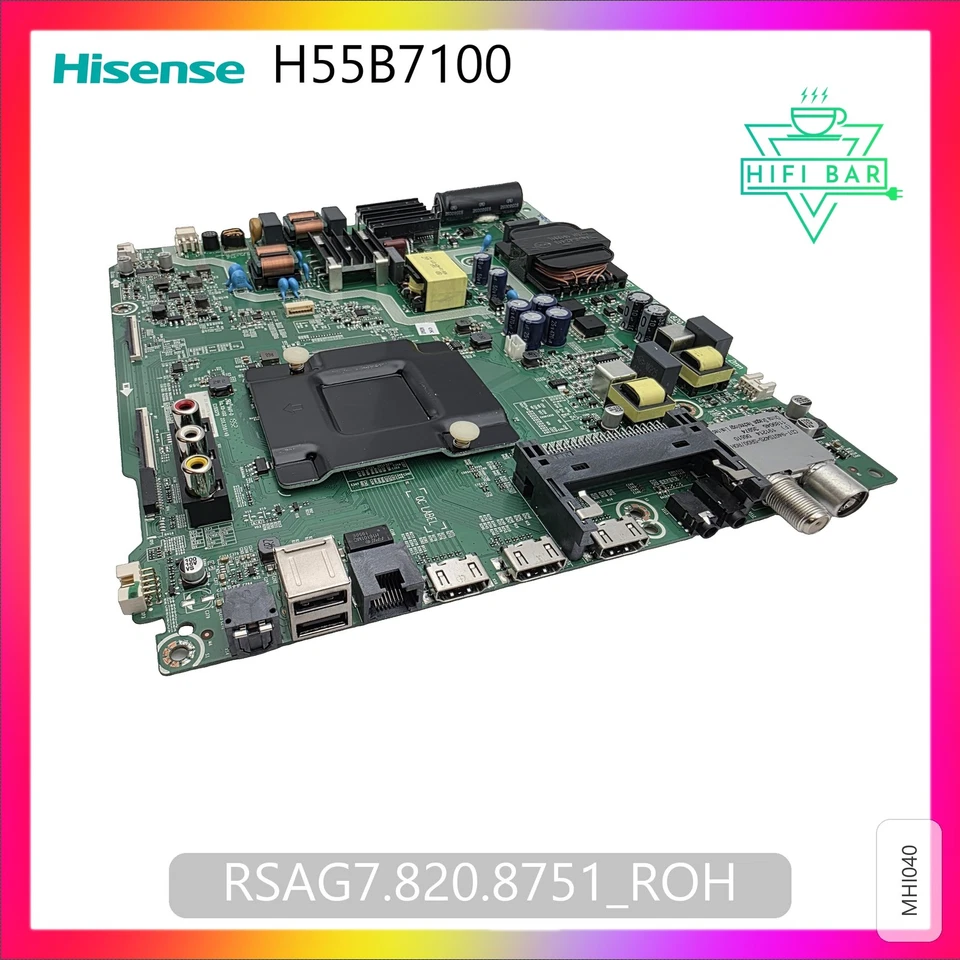 ✅ Carte Mère pour TV Hisense H55B7100 RSAG7.820.8751/ROH ✅ - Photo 2/4