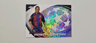 2023-24 Topps Chrome UCC Starball Debut SD-12 Ronaldinho Barcelona