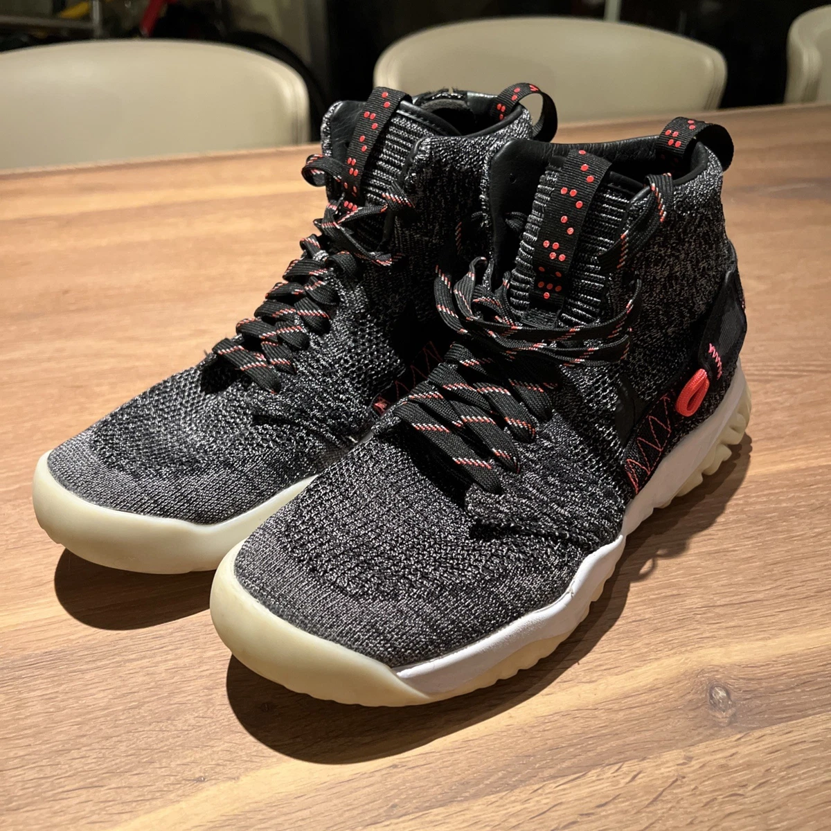 Nike Jordan Apex React Men\'s Black/Grey Infrared 23  Sneakers Sz 11.5 Size 11.5 - Air Jordan Apex React Black Grey for sale online  main image 3