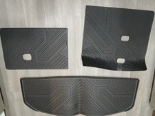 2020 to 2025 Hyundai Palisade LASFIT Cargo Mat Trunk Liner with Backrest Mat