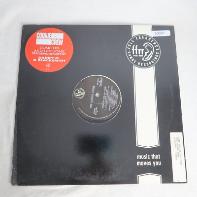 The Cookie Crew Come On And Get Some PROMO SINGLE Vinyl Record Album