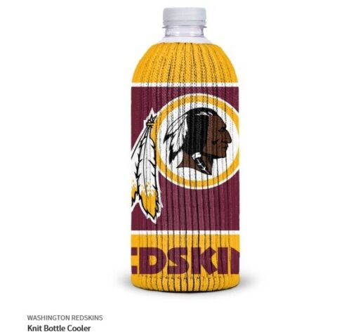 Washington Redskins Stoff Flaschenkühler NFL Football Knit Bottle Cooler - Picture 1 of 5