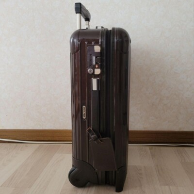 Rimowa Salsa Deluxe 35L Brown 2-wheels Carry Case Suitcase | eBay
