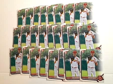 Brycen Mautz 2022 1st Bowman Draft BD-124 Rookie RC Cardinals Lot Of 25