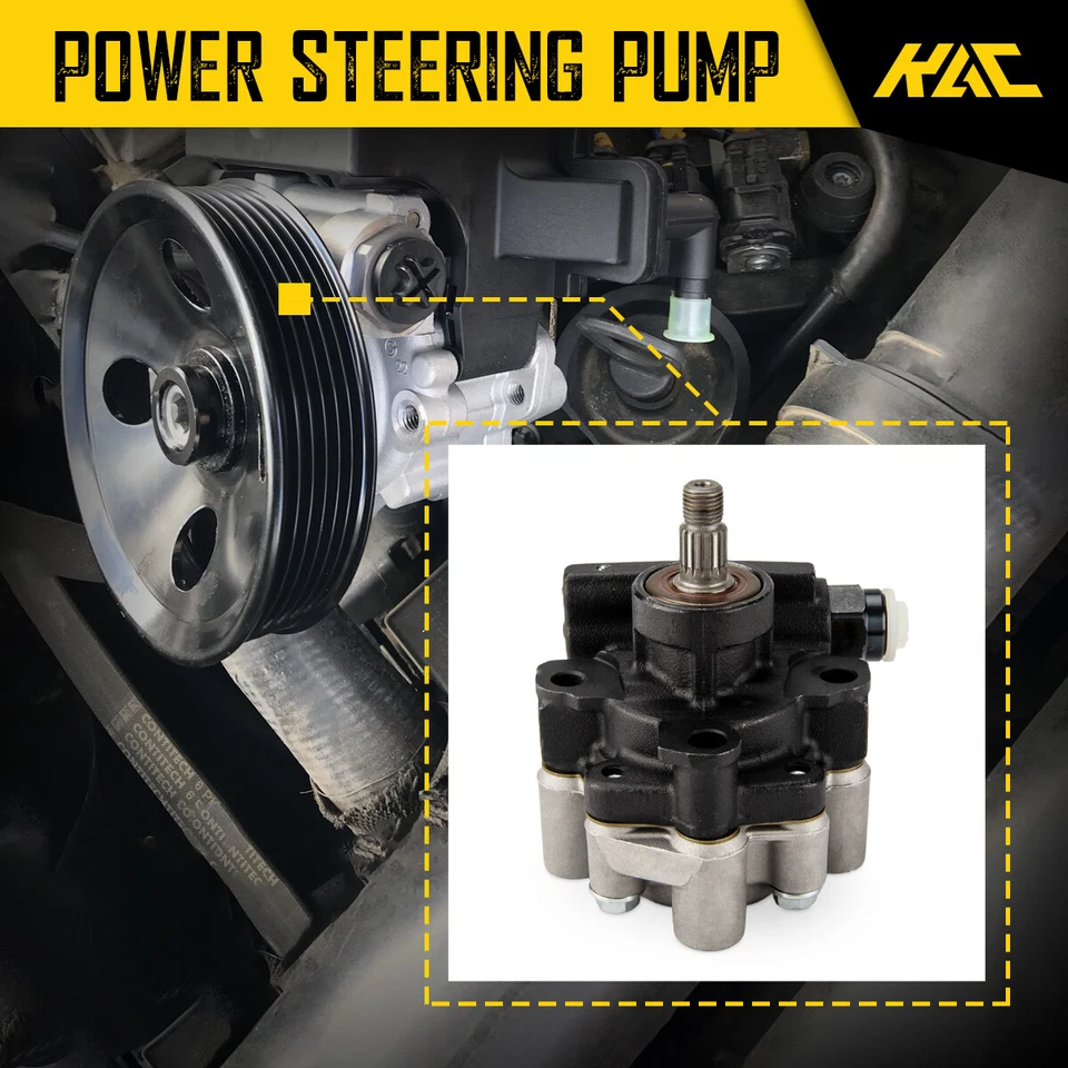 Bomba de dirección asistida para Lexus RX300 1999-2003 Toyota Highlander 2001-2003 V6 3L Foto 2 de 4