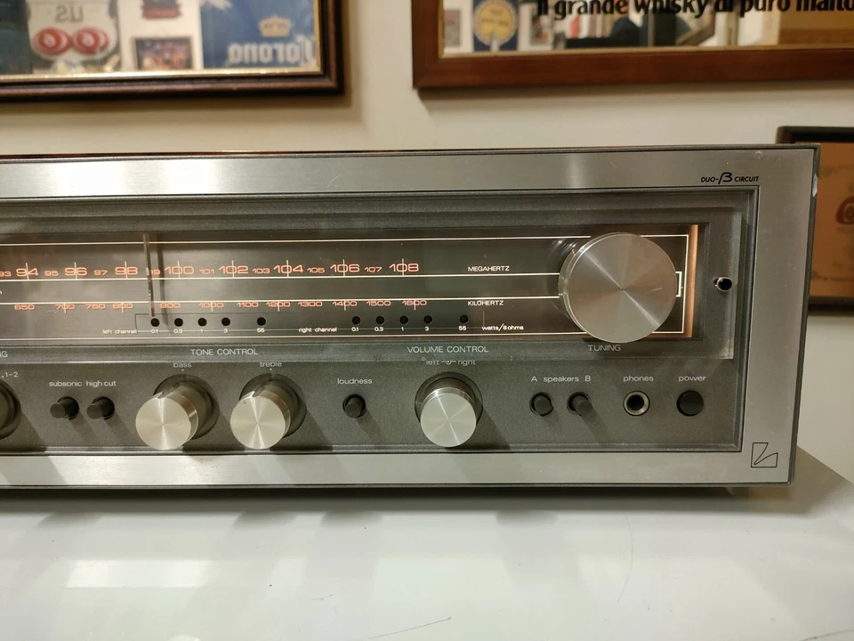 LUXMAN R-3055 SINTOAMPLIFICATORE VINTAGE - Immagine 2 di 4