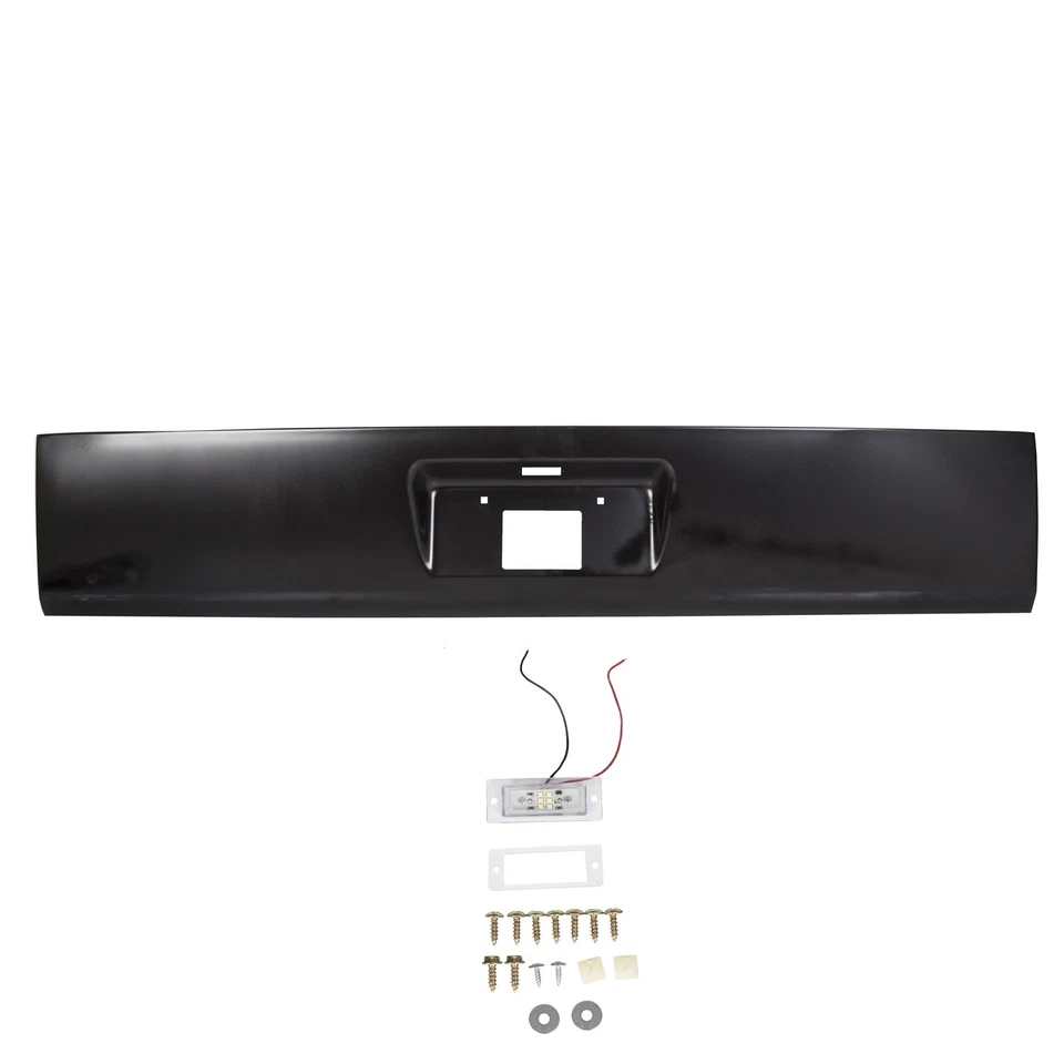 For 2000-2006 Suburban Yukon Tahoe Primed Rear Bumper Roll Pan w/LED Light - Image 3 of 4