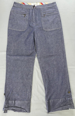Noa Noa High Rise Straight Leg Chino Pants Women's Size L