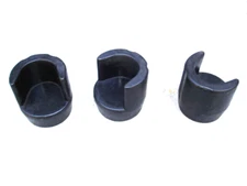 W.W. II General Electric  carbon arc searchlight NOS frame rubber feet  lot 3