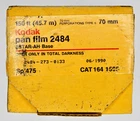 Kodak 70mm Pan Film 150ft  ...........  NEW