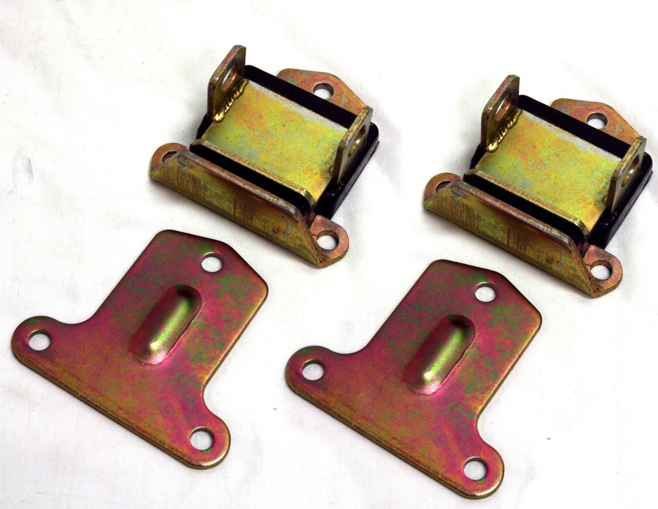 SBC Zinc Polyurethane Engine Motor Mounts Small Block Chevy Urethane