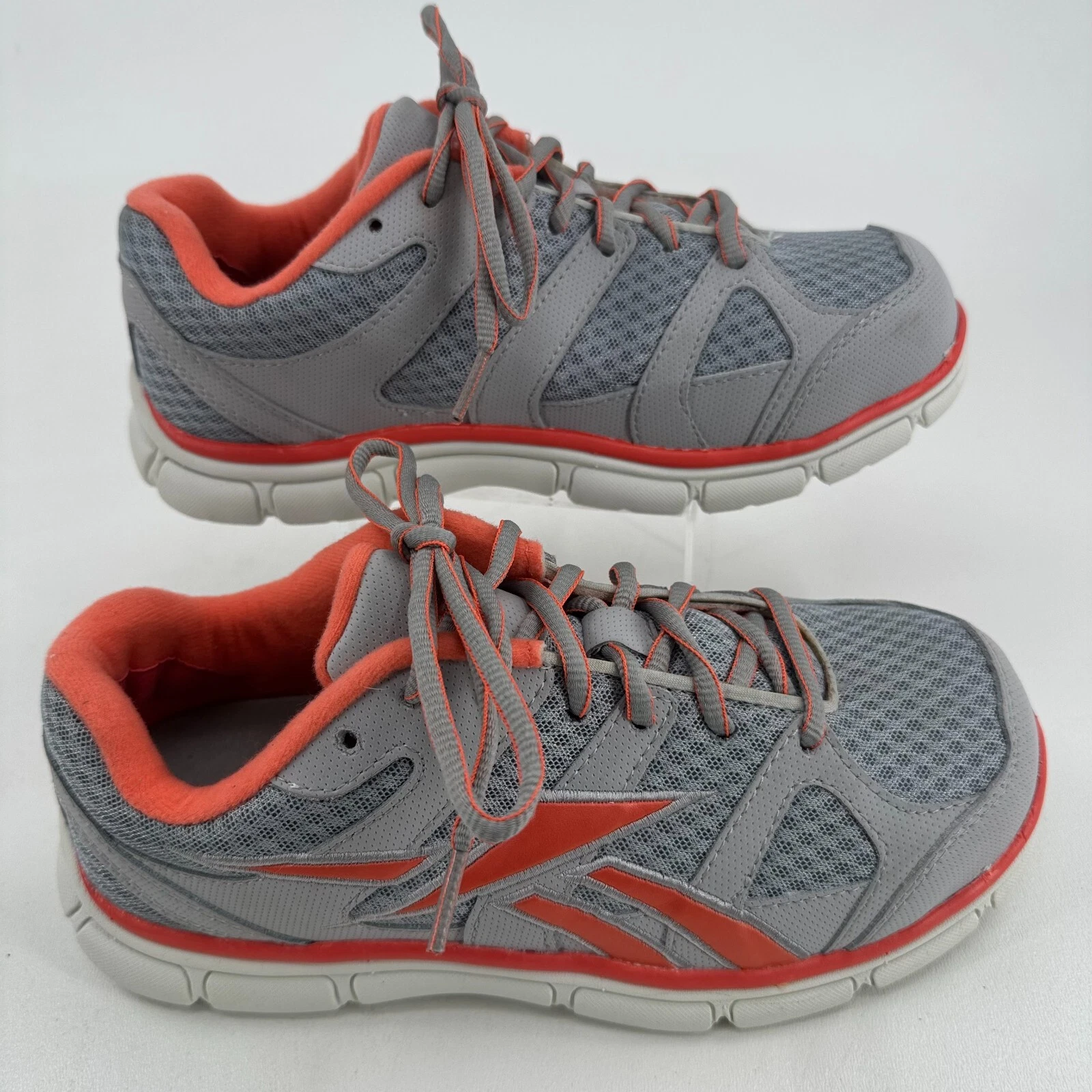 Scarpe da lavoro Reebok DONNA punta antinfortunistica RB229 Sport Grip Peach Oxford stringate 7 5M