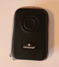 Vintage Samsonite Small Camera Carrying Case - Zipper Closure with Belt Loop