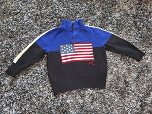 ralph lauren flag jumper