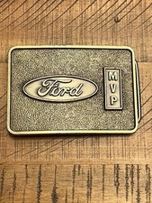 Vintage NOS FORD MOTOR COMPANY MVP BELT BUCKLE